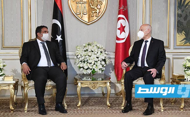 قيس سعيد يلتقي المنفي.. والجرندي ومسؤول أوروبي يؤكدان ضرورة إنجاح المسار السياسي الليبي
