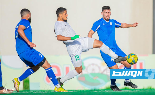 الأهلي طرابلس يفوز على الخمس بثلاثية كراوع والسلتو بـ«دورينا»