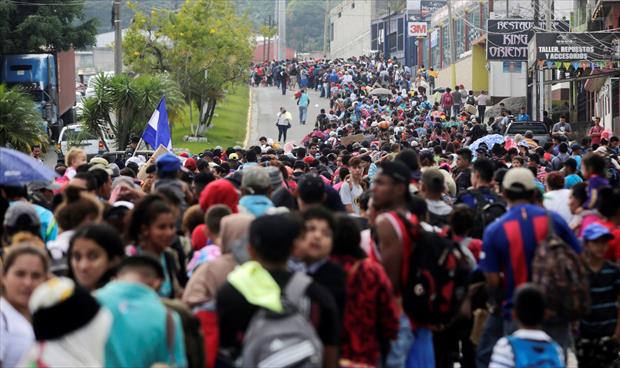 مجموعة جديدة من المهاجرين تغادر سان سلفادور متجهة إلى أميركا