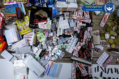 ضبط 5 تجار مخدرات في مصراتة