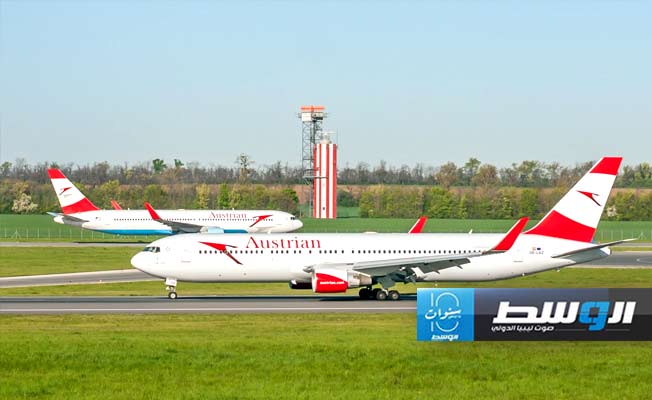 إلغاء رحلات خطوط الطيران النمساوية بسبب إضراب الموظفين