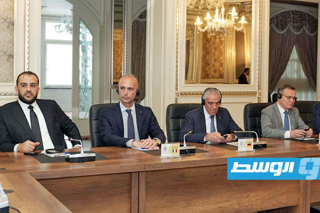 Menfi Discusses Ways to Advance the Political Process in Libya with the 'Berlin Process Group'