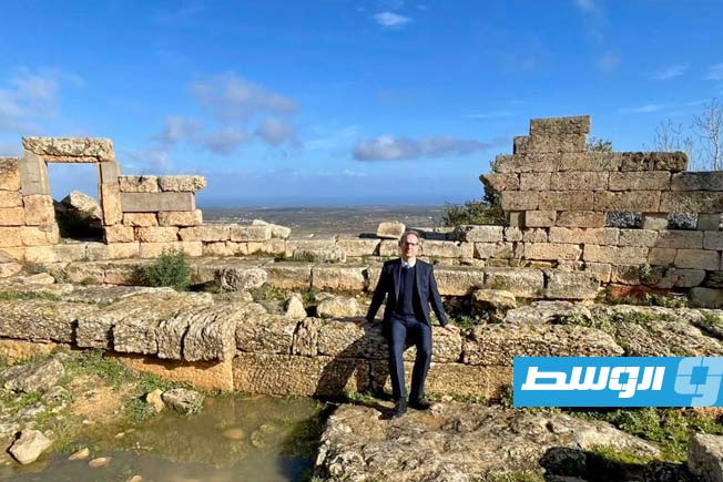 UK Ambassador Martin Reynolds visits historic sites in eastern Libya