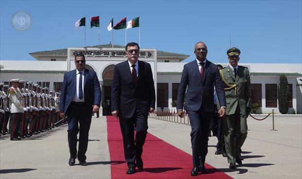 بعد لقائه«بن صالح» السراج: الجزائر تدعم حكومة الوفاق الشرعية