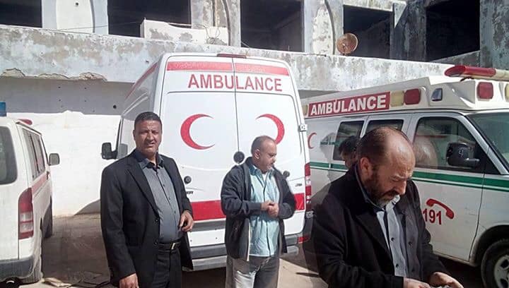 جهاز الإسعاف والطوارئ في درنة يتسلم ثلاث سيارات إسعاف حديثة