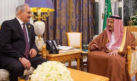 «وول ستريت جورنال»: السعودية وعدت المشير حفتر بدعم حملته العسكرية في طرابلس