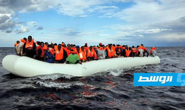 إنقاذ 57 مهاجرًا غير شرعي قرب زوارة