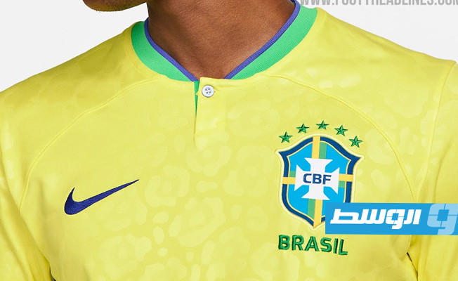 بدء طرح قميص منتخب البرازيل بحلته الجديدة في كأس العالم قطر 2022