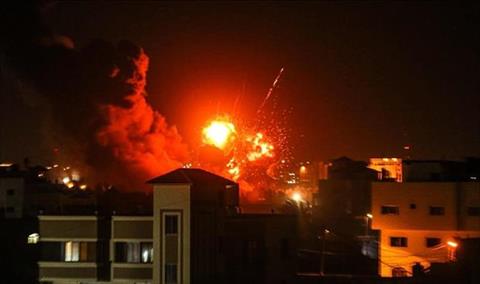 الجيش الإسرائيلي يزعم استهداف مواقع لإنتاج الصواريخ في غزة