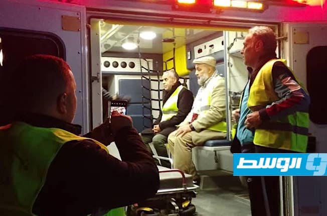 بالصور.. قافلة طبية ليبية إلى غزة