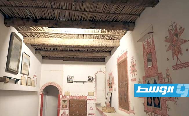 لقطة مثبتة من فيديو أثناء عمليات الصيانة للمتحف الوطني الليبي (صفحة المتحف على فيسبوك)