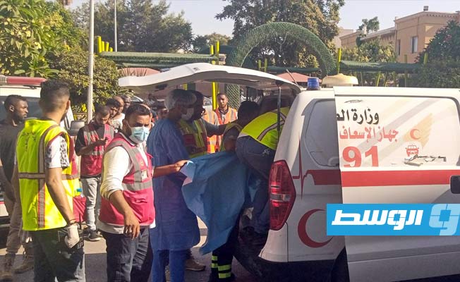 نقل 8 مصابين من «حادث بنت بية» برا إلى طرابلس لتلقي العلاج