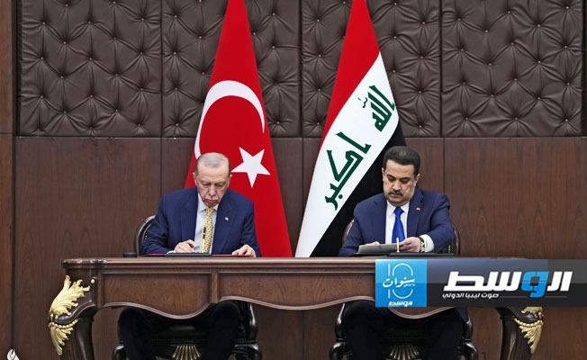 مذكرة تفاهم بين العراق وتركيا وقطر والإمارات بشأن مشروع «طريق التنمية»