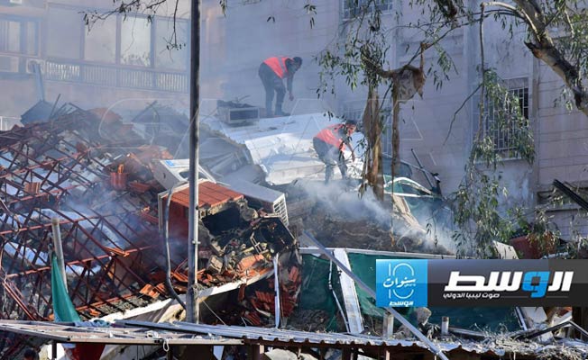6 قتلى في ضربات إسرائيلية استهدفت مبنى القنصلية الإيرانية في دمشق