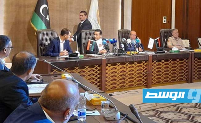 ملتقى لجنة الدفاع والأمن القومي بمجلس النواب في طرابلس، الأربعاء 30 يونيو 2021. (المجلس الرئاسي)