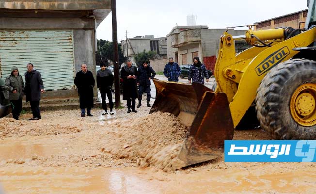 طوارئ في شحات ومناشدة بالتدخل العاجل بسبب الأمطار الغزيرة