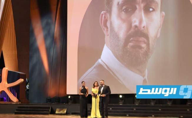 تكريم أحمد السقا بمهرجان الجونة السينمائي (بوابة الوسط)