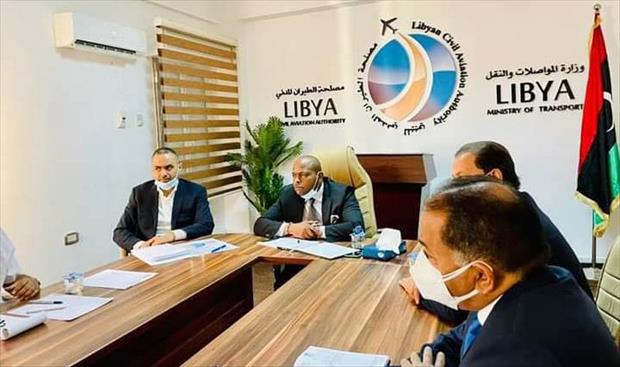 الخارجية تبحث آليات رفع الحظر الأوروبي عن المطارات الليبية