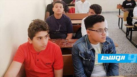 طلاب مدارس في طرابلس (وزارة التعليم بحكومة الوفاق, 12 مايو 2019)
