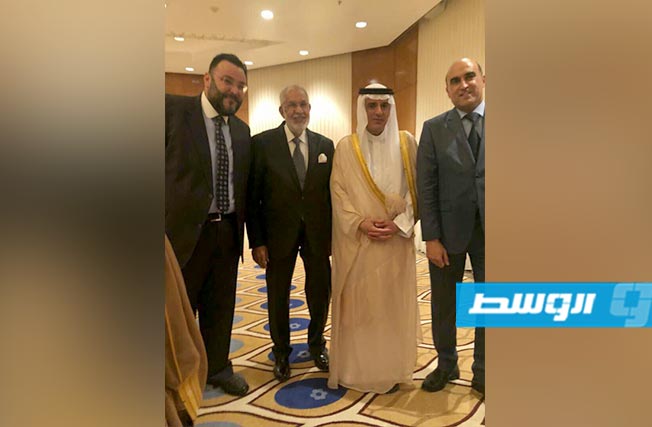 سيالة يبحث مع وزير الخارجية السعودي التعاون بين البلدين