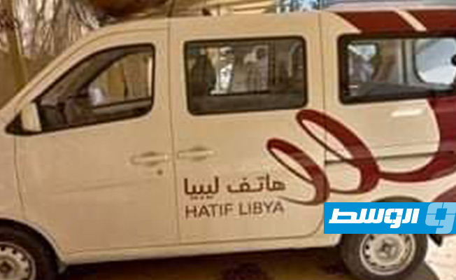 مكتب هاتف ليبيا في سرت يستلم سيارتي صيانة جديدتين
