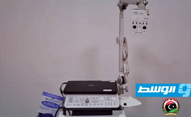 تجهيز وحدة الصرع بمستشفى «علي عمر عسكر» بطرابلس، 8 سبتمبر 2020. (صحة الوفاق)