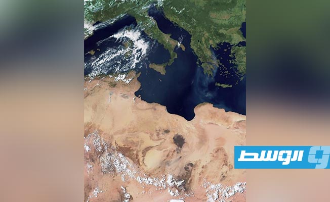 الكتلة الهوائية الساخنة تساهم فى استمرار ارتفاع درجات الحرارة خاصة دواخل غرب ليبيا