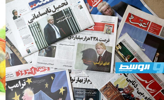جونسون أو «ترامب البريطاني» يتصدر عناوين الصحف الإيرانية