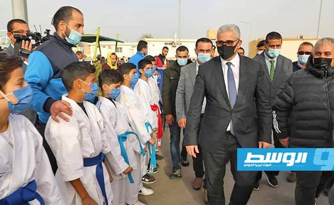 بالصور: وزير الداخلية يفتتح مدرسة الناشئين باتحاد الشرطة الرياضي