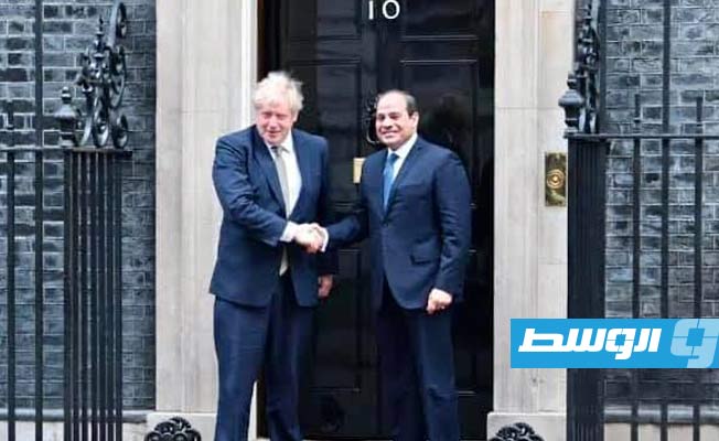 توافق مصري- بريطاني على دعم المسار السياسي الليبي وصولا إلى الانتخابات