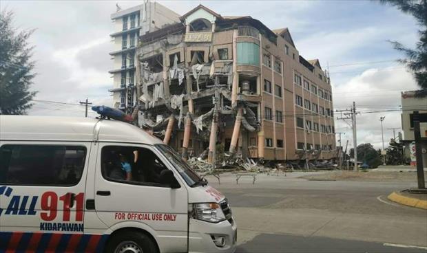 أربعة قتلى على الأقل في زلزال جديد ضرب جنوب الفيليبين