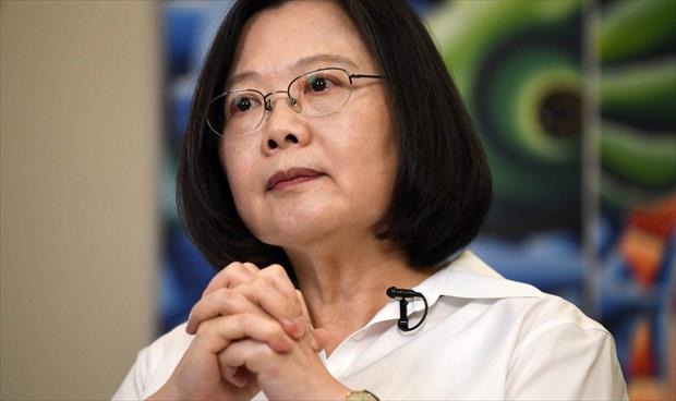 رئيسة تايوان تستقيل من رئاسة الحزب الحاكم بعد هزيمة انتخابية