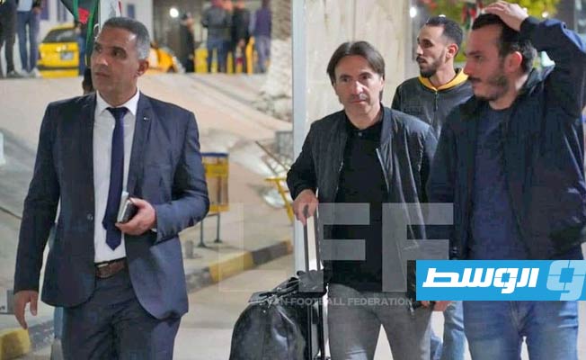 المدرب الفرنسي «مارتينيز» يصل ليبيا لقيادة المنتخب الوطني. (الإنترنت)