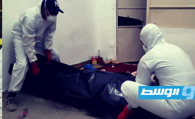 انتشال جثة من أحد المنازل في طرابلس