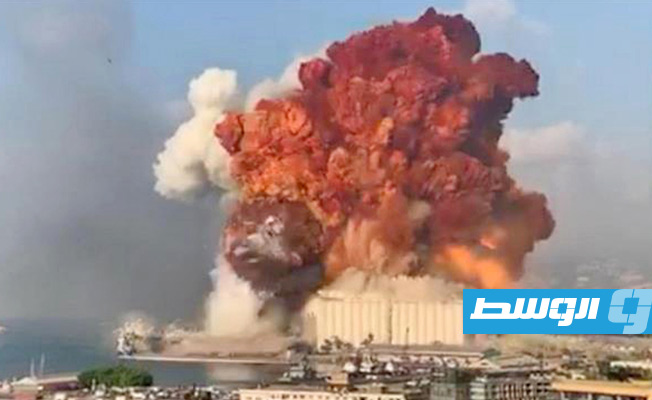انفجار كبير يهز بيروت.. وسقوط مئات الجرحى ودمار هائل (فيديو)