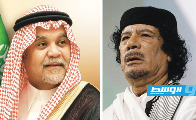 بندر بن سلطان: القذافي حاول تجنيدي لقلب أنظمة الحكم بالخليج