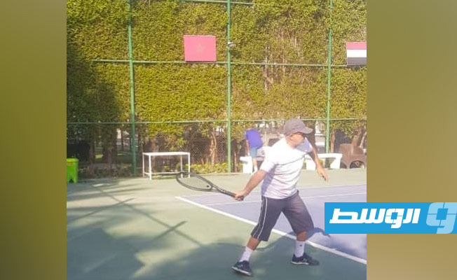 3 انتصارات وخسارة واحدة لليبيا في رواد التنس العربي ببغداد