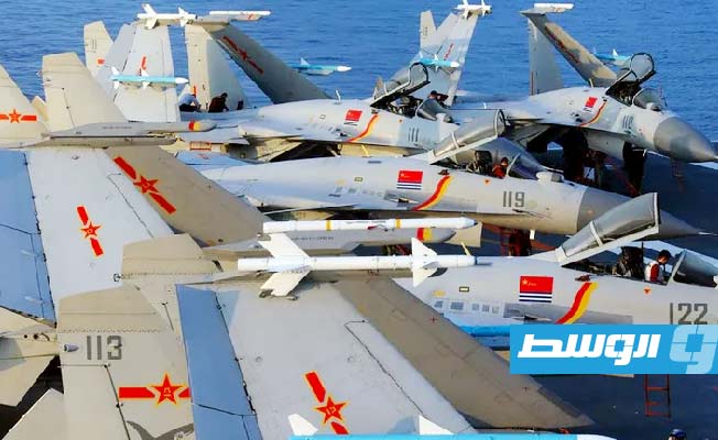 تايوان تتهم بكين باختراق منطقة دفاعها الجوي عبر 22 طائرة صينية