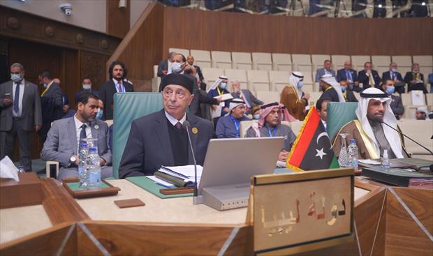 رئيس البرلمان الجزائري لعقيلة صالح: الحوار والمصالحة أفضل مقاربة لخروج ليبيا من أزمتها