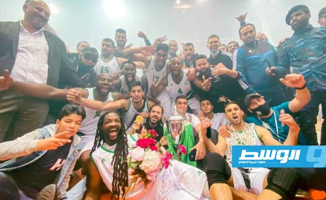 الأهلي طرابلس يتوج بكأس ليبيا لكرة السلة للمرة الرابعة بتاريخه