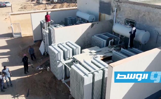 محطة كهرباء الهيرة تقترب من الاكتمال لتغذية عدد من بلديات طرابلس