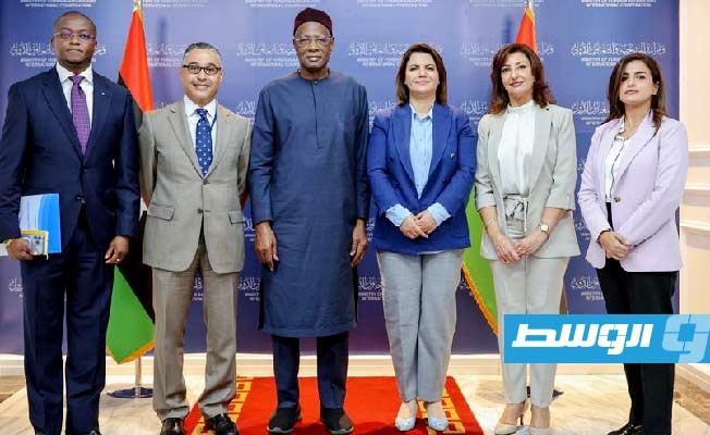 لقاء المنقوش في طرابلس مع باتيلي، 19 أكتوبر 2022. (وزارة الخارجية)