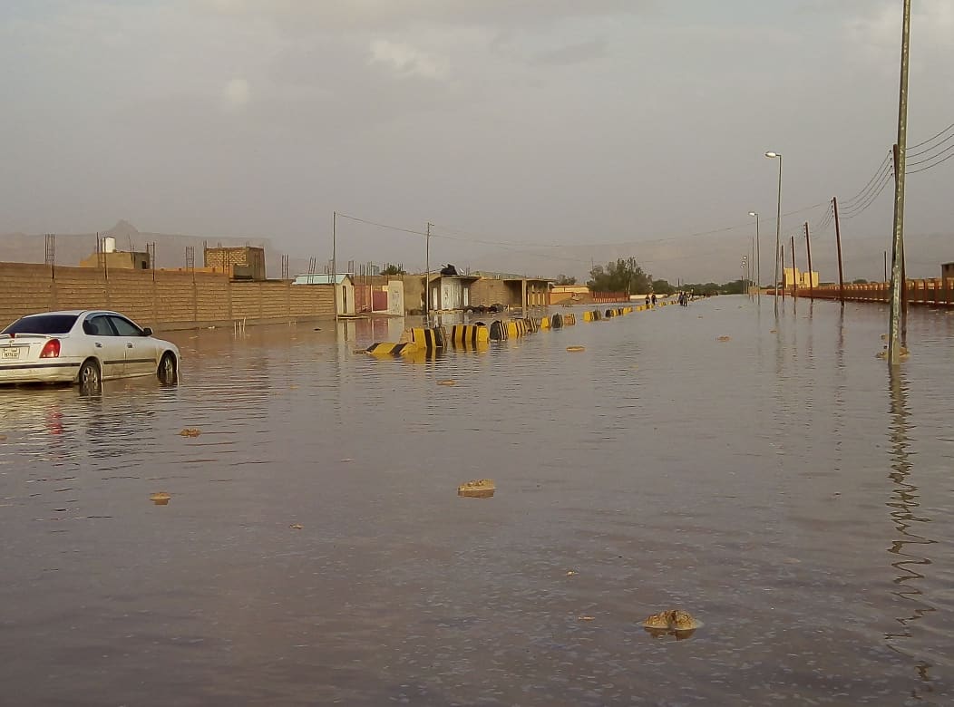 سيول تجتاح مدينة غات أقصى الجنوب الليبي, 4 يونيو 2019 (بوابة الوسط)