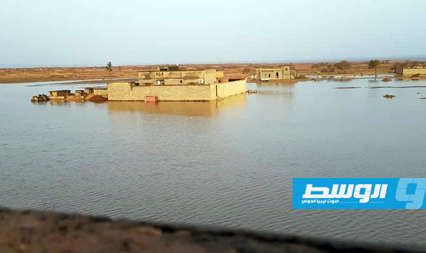 جهاز الإسعاف يوجه فرقه بالمناطق القريبة من غات لاحتواء أزمة السيول