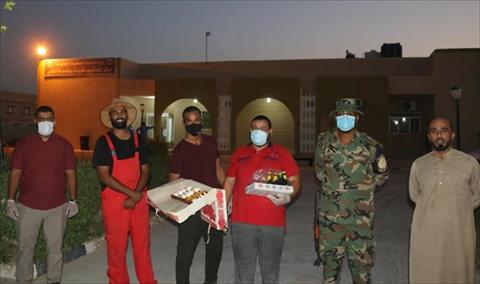 المستشفى الميداني العسكري أجدابيا يعلن خروج خمس حالات إصابة بفيروس كورونا بعد تعافيهم