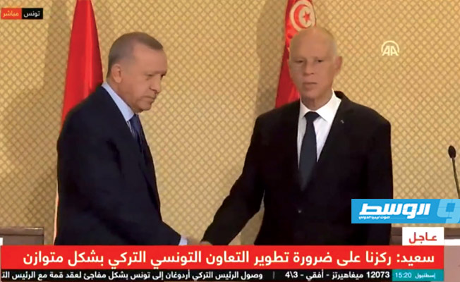 الرئيس التونسي: لا علاقة لنا بمذكرة التفاهم البحرية بين تركيا و«الوفاق»