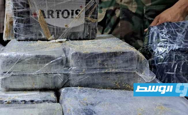 ضبط 25 كيلو غرام كوكايين خام في بنغازي