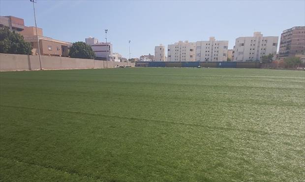 هيئة الرياضة: صيانة ملعب نادي المجد وصلت للمرحلة النهائية