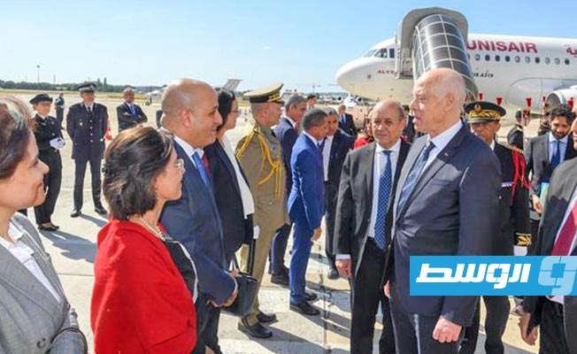 الرئيس التونسي يصل إلى باريس في زيارة عمل تستمر يومين