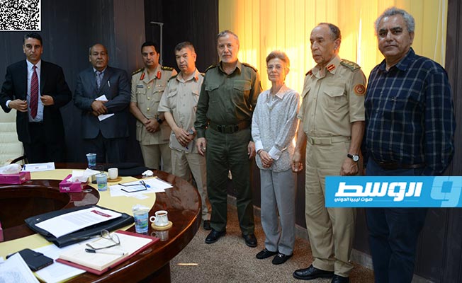رئيس أركان قوات الوفاق يلتقي رئيسة بعثة الصليب الأحمر في ليبيا